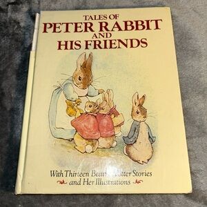 Tales of Peter Rabbit and His Friends Vintage Hardcover 1984